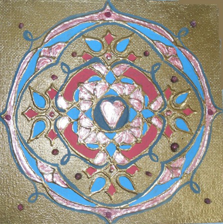 Mandala na na pritiahnutie hojnosti a rodinného šťastia ❤